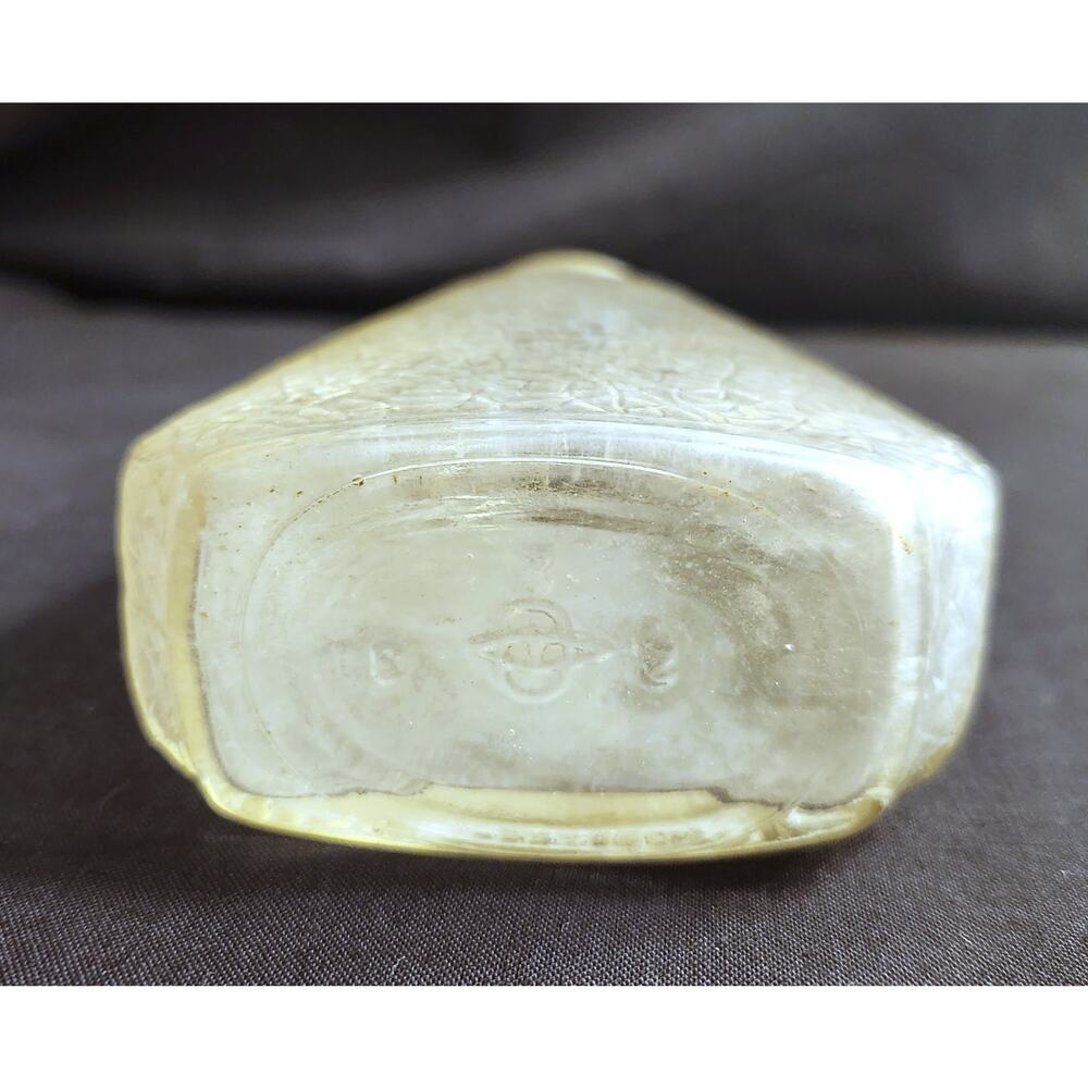 Owens Illinois Clear Glass Company Vinegar Oil Cruet Decanter Vintage Bottle - Picture 9 of 12